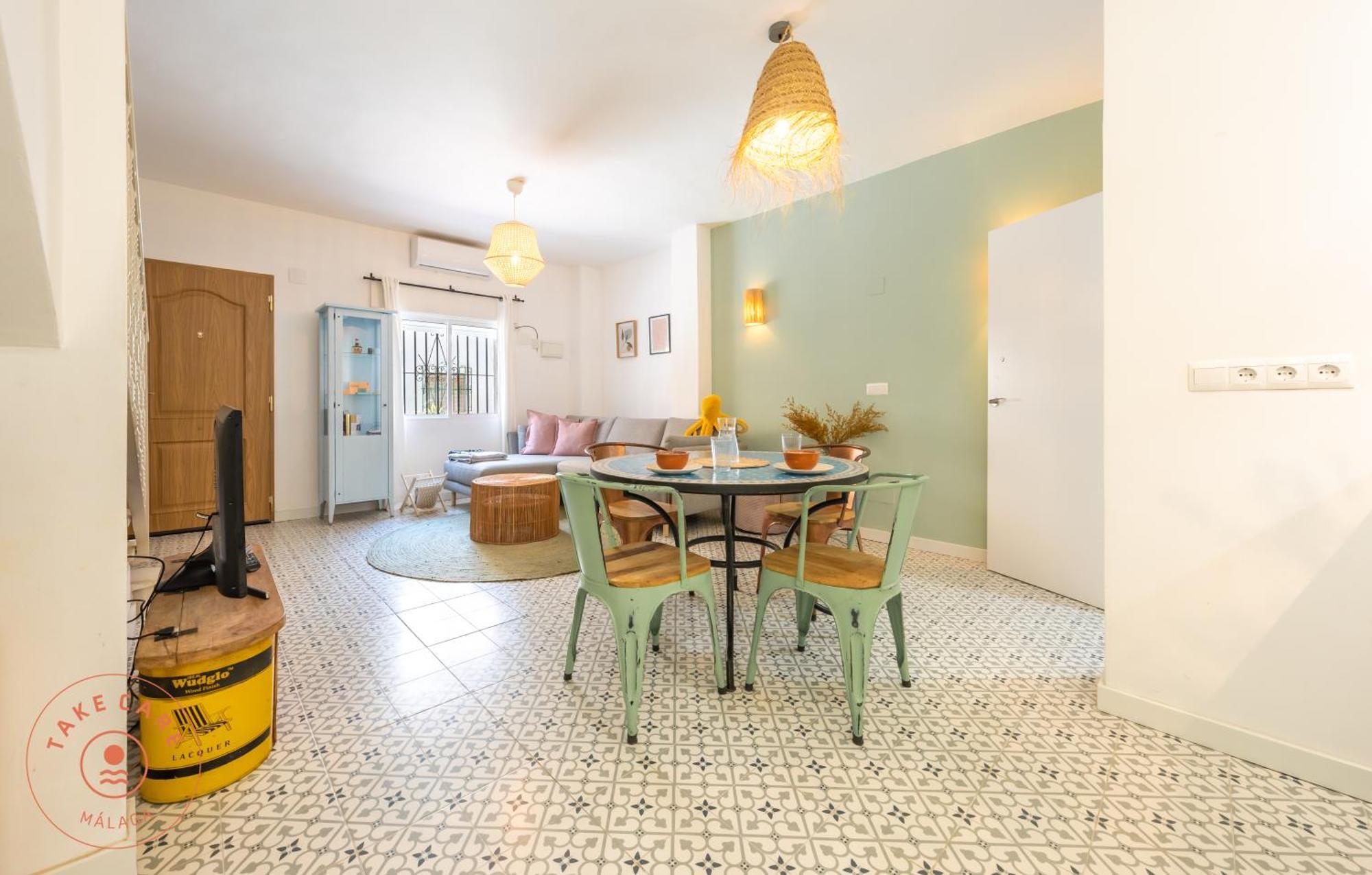 Colourful Fisher House Pulpito In El Palo! - Tcm มาลากา ภายนอก รูปภาพ